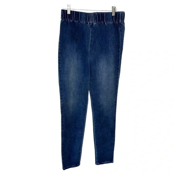 Soft Surroundings S‎ tall pull on blue jeans - Picture 1 of 6